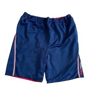 FUBU Athletic | Blue Red Reversible Vintage Shorts